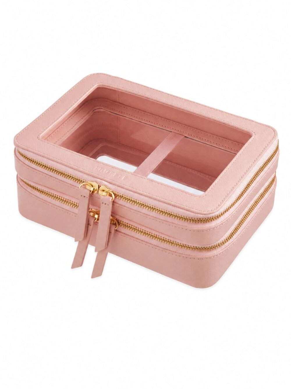 Truffle Clarity Jumbo Jetset Case in Blush (Pink) - New in Package